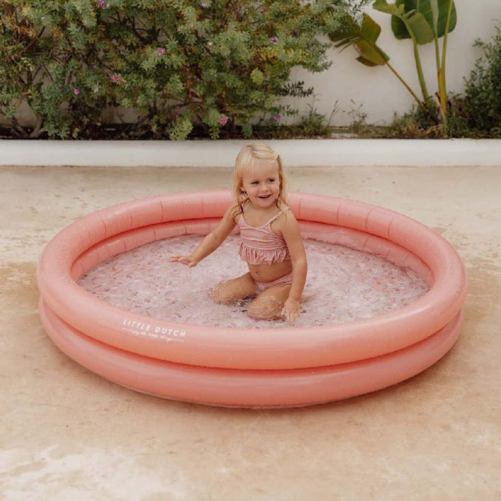 Little Dutch Opblaasbaar kinderzwembad Ocean Dreams Roze