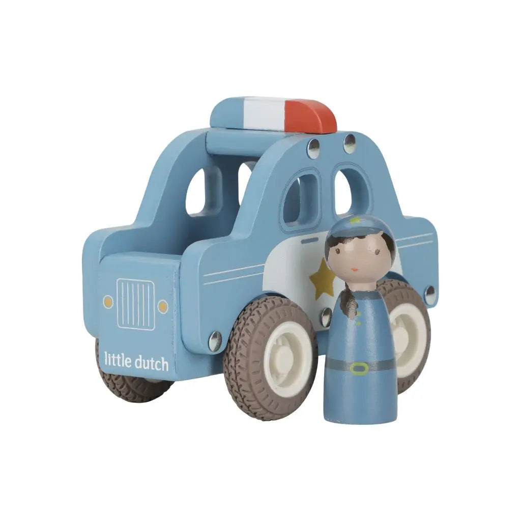 Little Dutch Houten Politiewagen