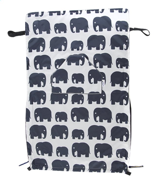 Bundle Bean Couverture multifonction grey elephants