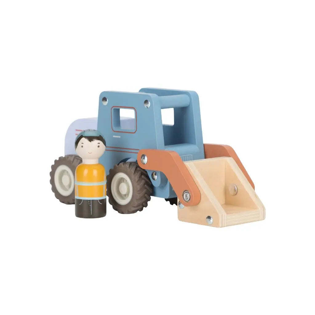 Little Dutch Houten Graafmachine