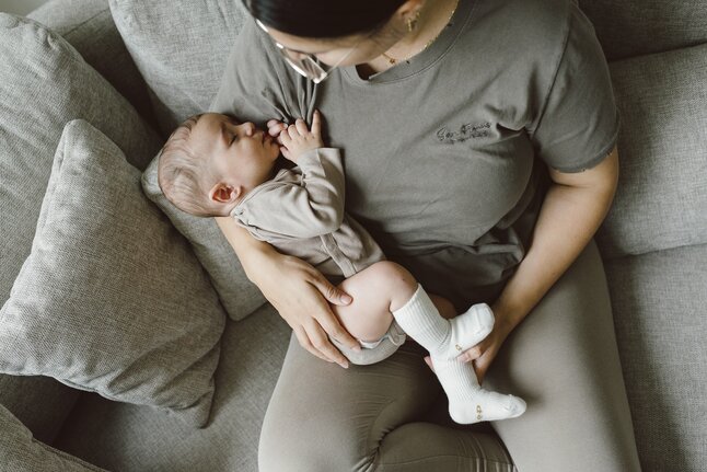 KipKep Blijf-Sokken Off White - 2 stuks