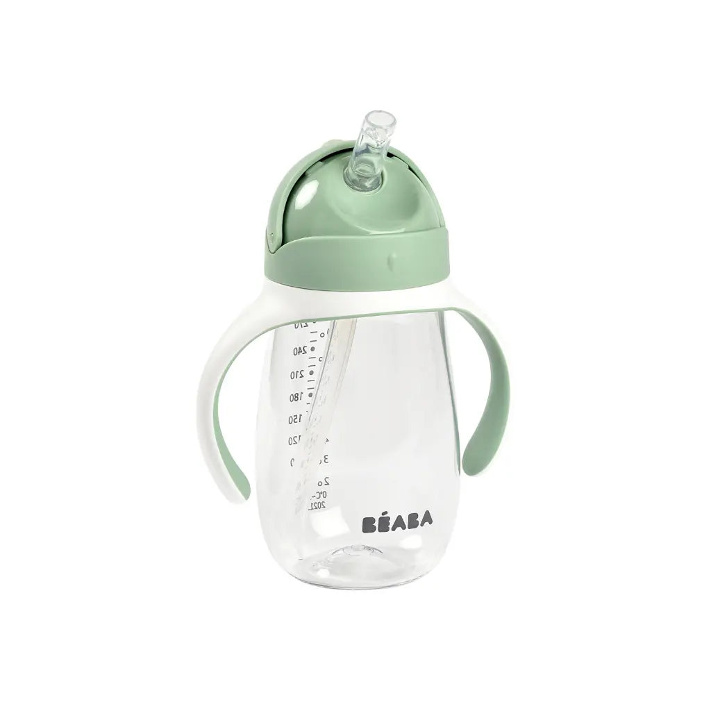 Béaba Gourde avec paille 300 ml Sage Green