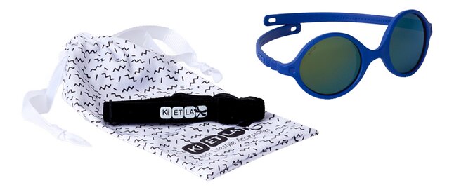 Ki ET LA Lunettes de soleil Diabola bleu 0-12 mois