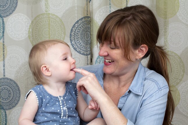 Nûby Brosse à dents de doigt