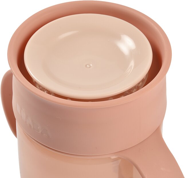 Béaba Gobelet d'apprentissage 360° rose 340 ml