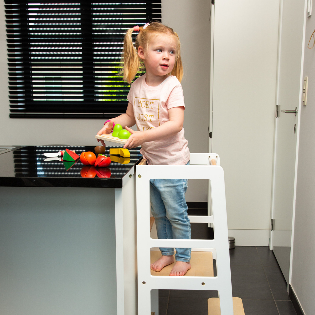 Childhome Tour d'apprentissage Blanc naturel