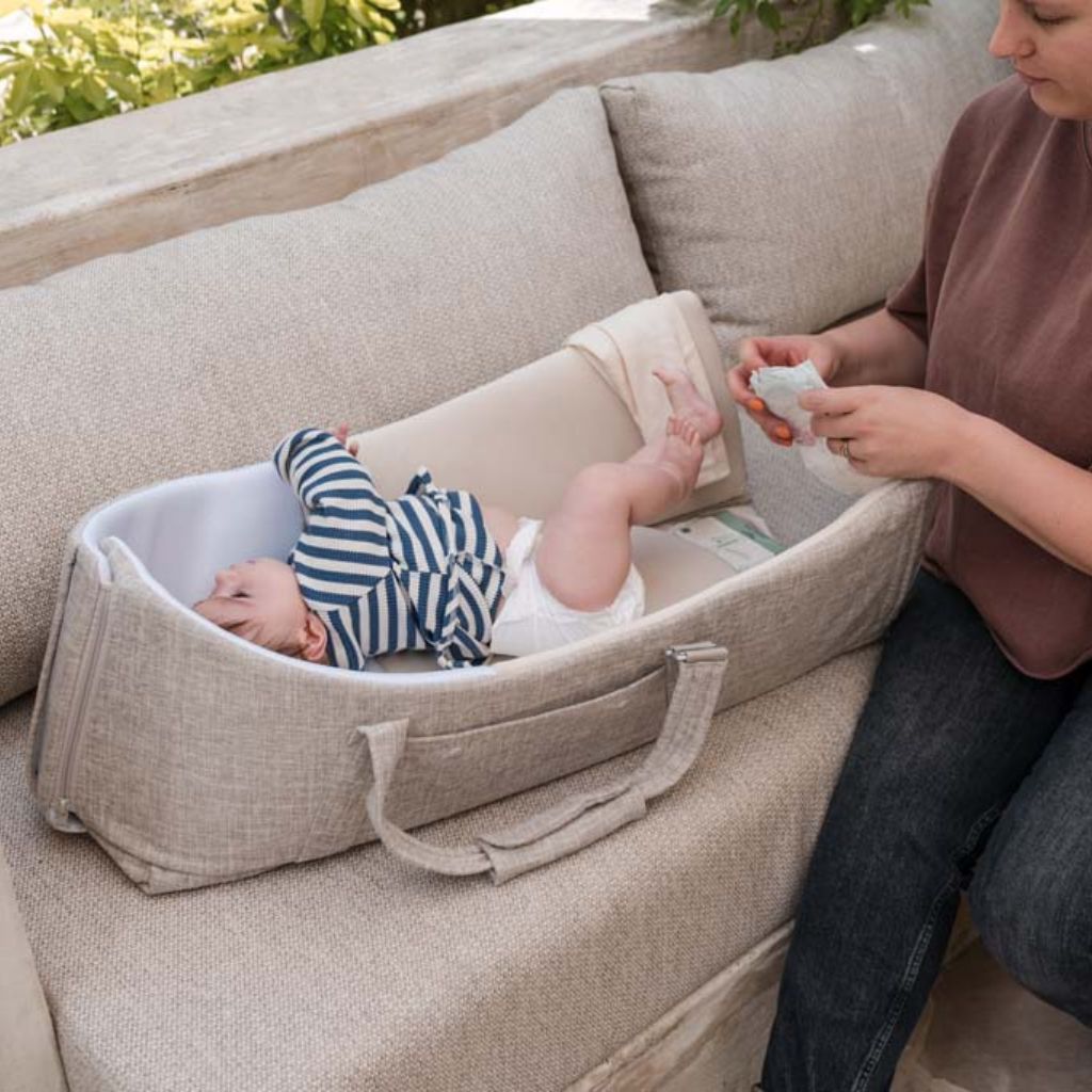 doomoo Babynestje Nest'n Go sand