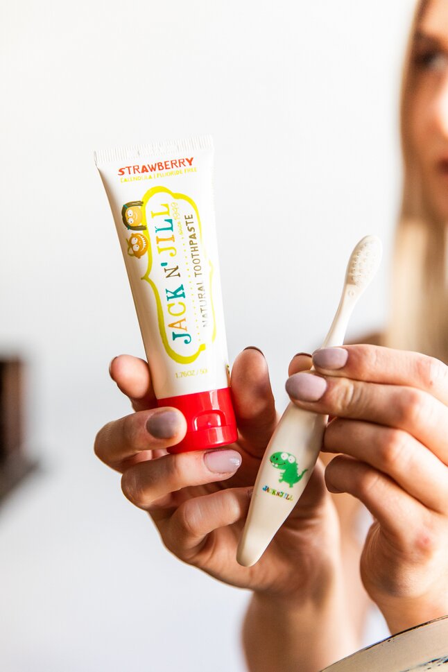 Jack N' Jill Brosse à dents Dino