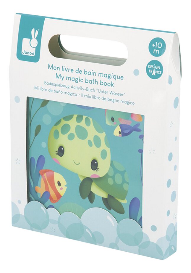 Janod Livre de bain La Vie Magique des Tortues