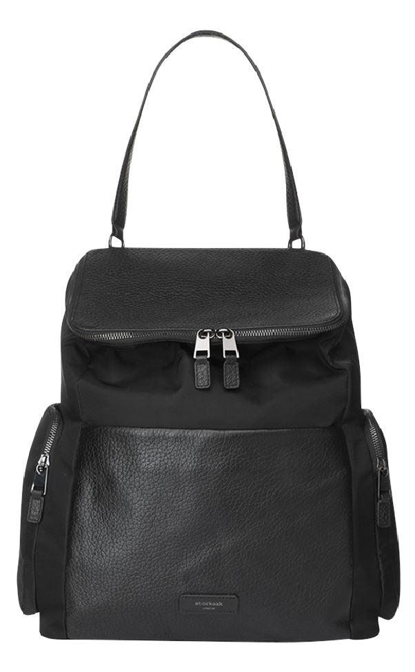 Storksak Sac à langer Alyssa Black Metal