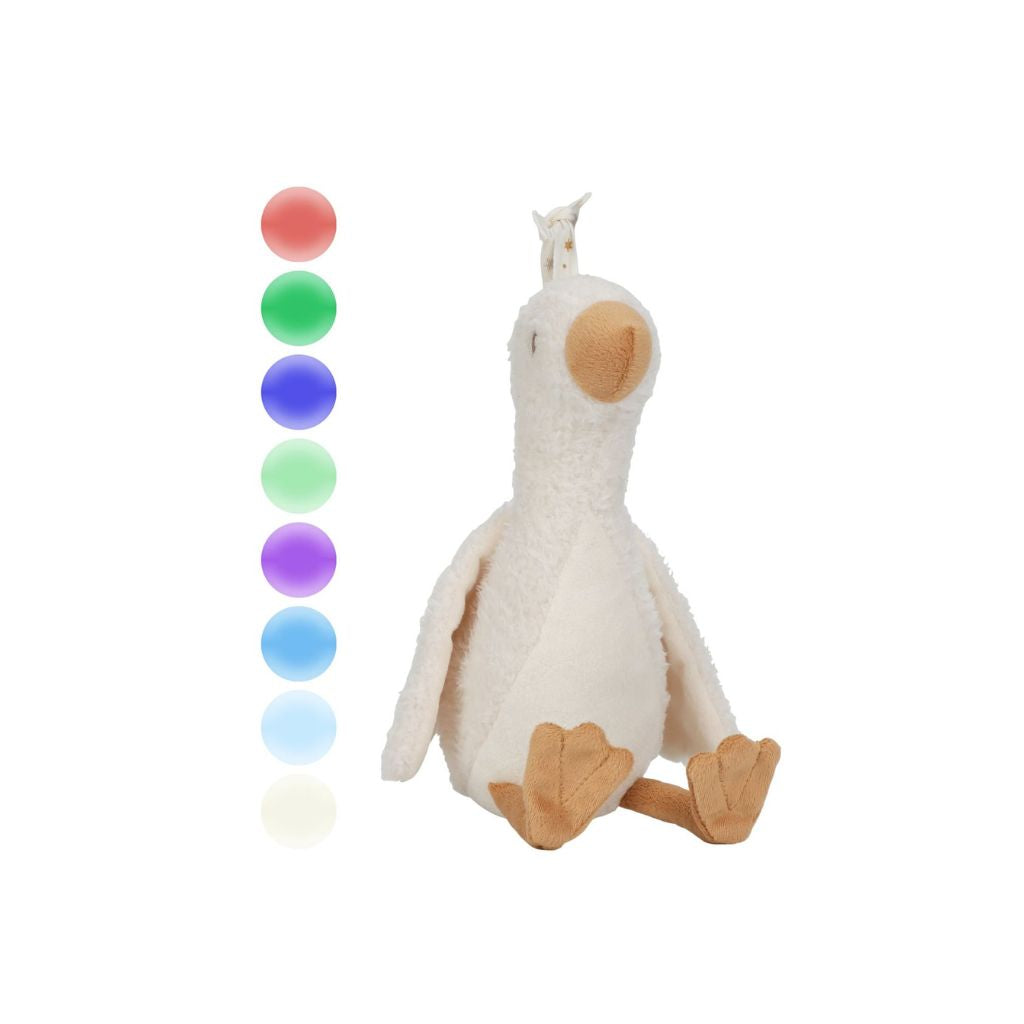 Little Dutch Knuffel met licht en geluid Little Goose