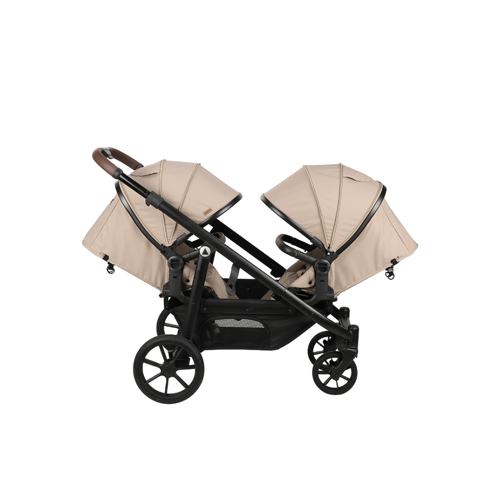 Topmark Duokinderwagen 2 Combi zand