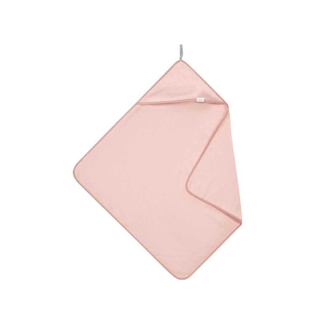 Badcape, Koeka, Dijon, organisch katoen, schaduw roze