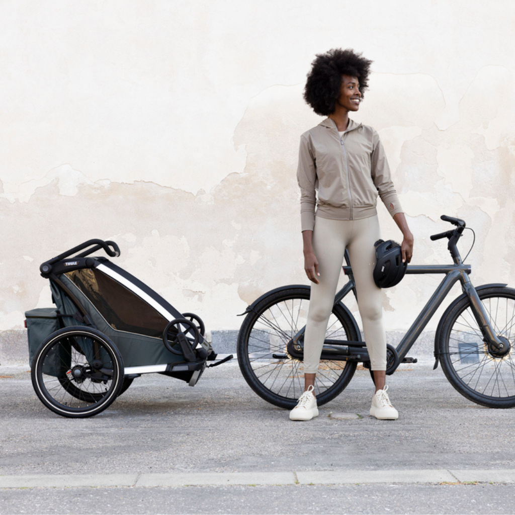 Thule Fietskar Chariot Cross simple Dark Slate