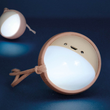 Pabobo Nachtlampje Little Moon beige