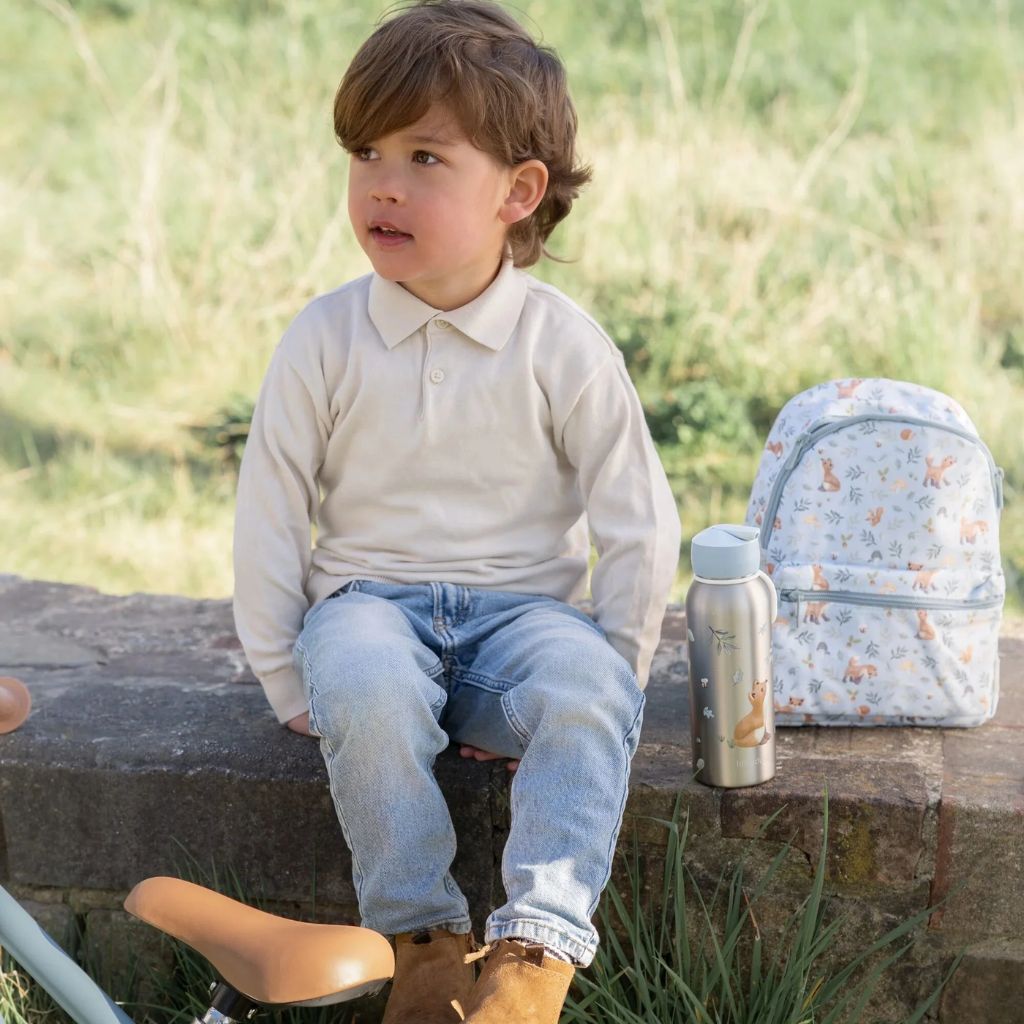 Mepal Mio Isoleerfles flipup Forest Friends 350 ml