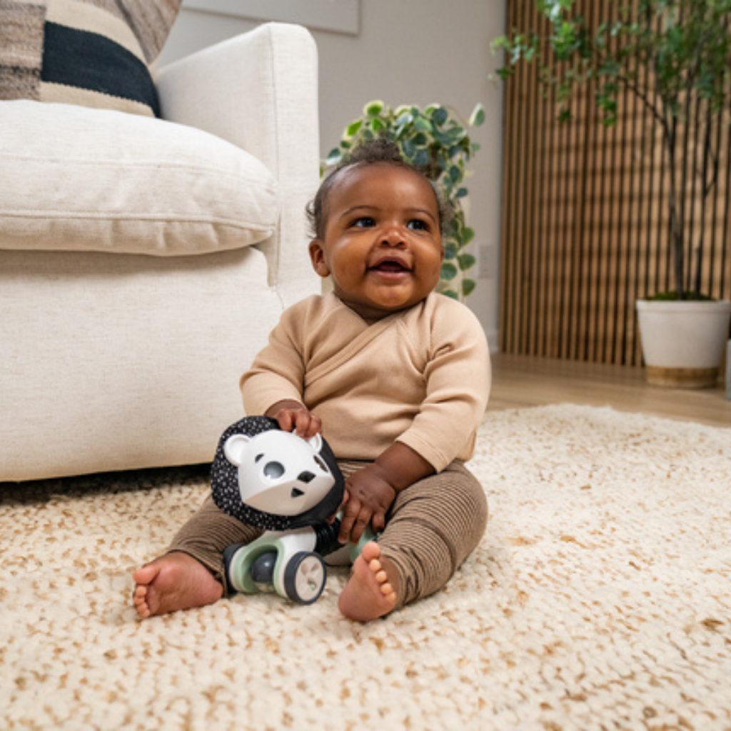 Tiny Love Jouet d'activité George le Lion Black & White