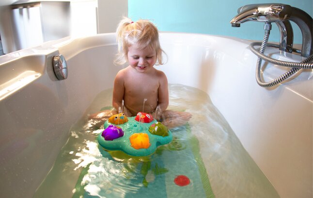 Bo Jungle Jouet de bain B-Musical Frog Fountain