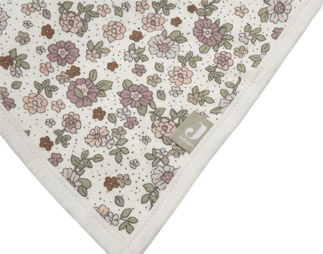 Jollein Bavoir bandana Retro Flowers - 2 pièces