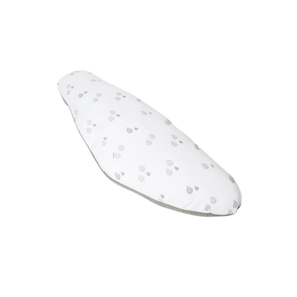 doomoo Coussin de positionnement et d'allaitement Sleepy Drops grey