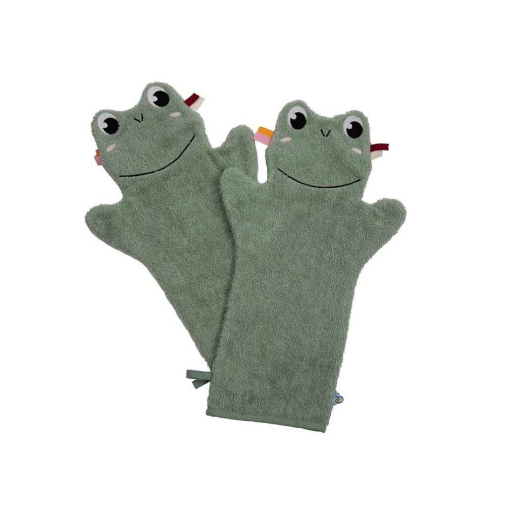 Dreambee Washandje Oscar groen - 2 stuks