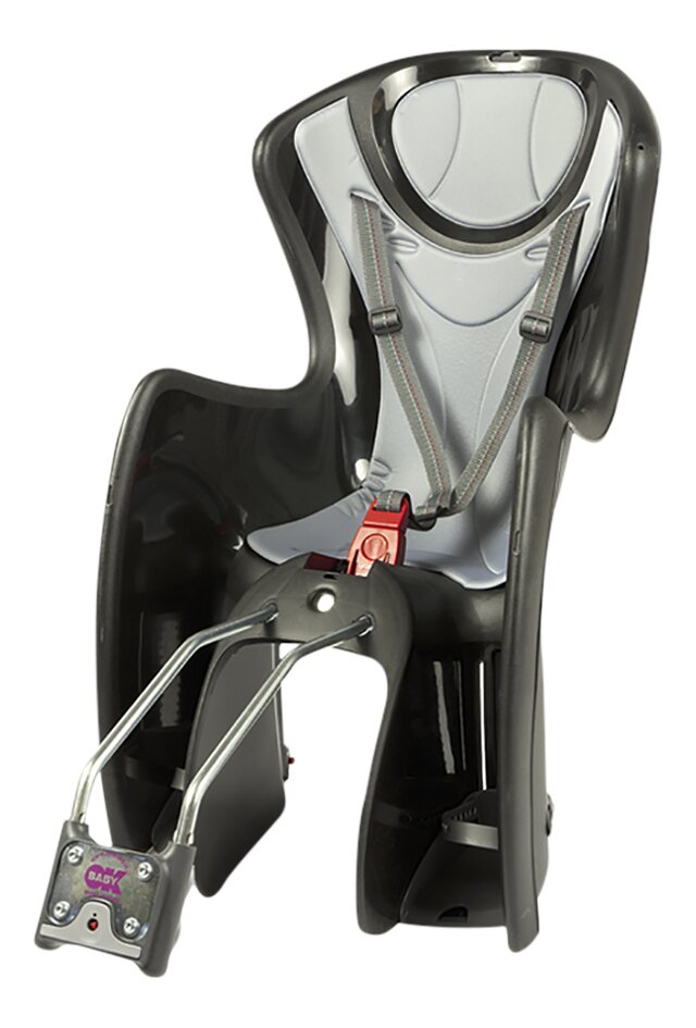 OK Baby Fietsstoel Body Guard zwart/grijs