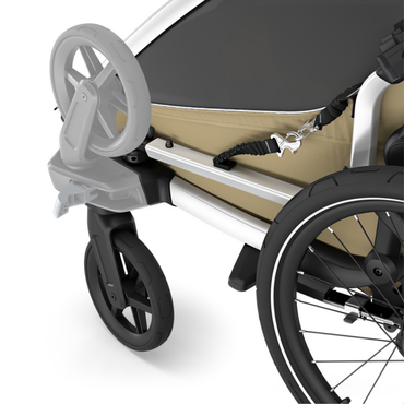 Thule Remorque de vélo Chariot Cross simple Dark Slate