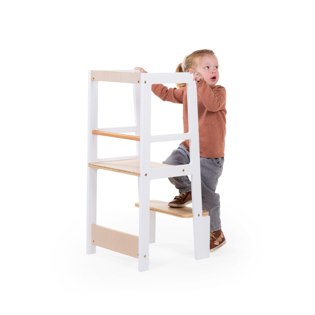 Childhome Tour d'apprentissage Blanc naturel