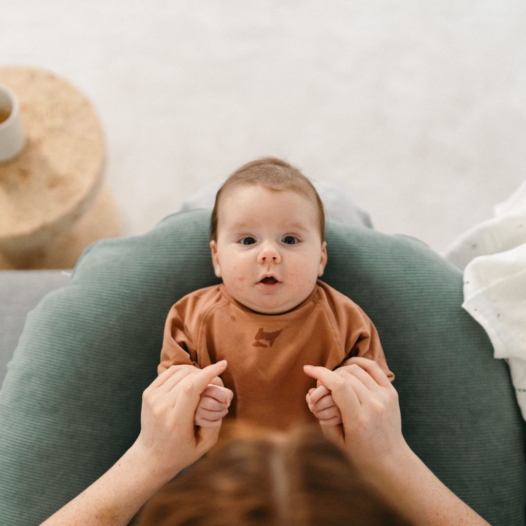 doomoo Coussin d'allaitement Softy Corduroy Green