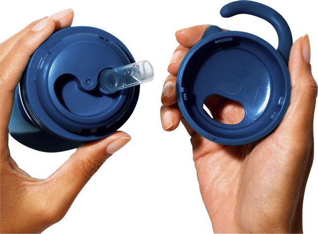 OXO Tot Drinkfles met rietje 350 ml Navy