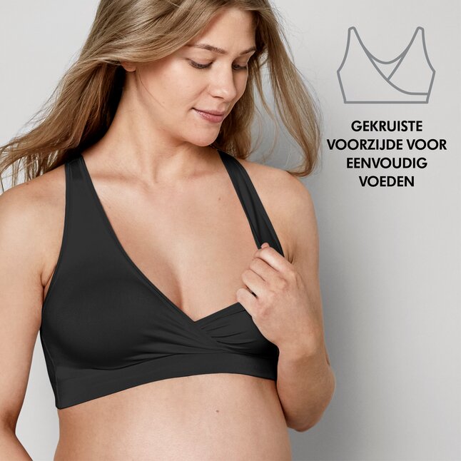 Medela Soutien-gorge d'allaitement Keep Cool Sleep noir