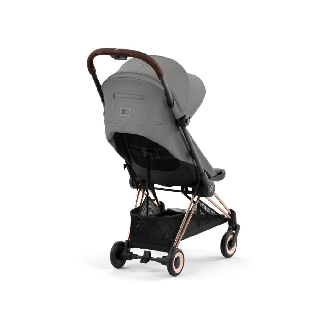 Cybex Poussette Coya Rosegold frame Mirage Grey