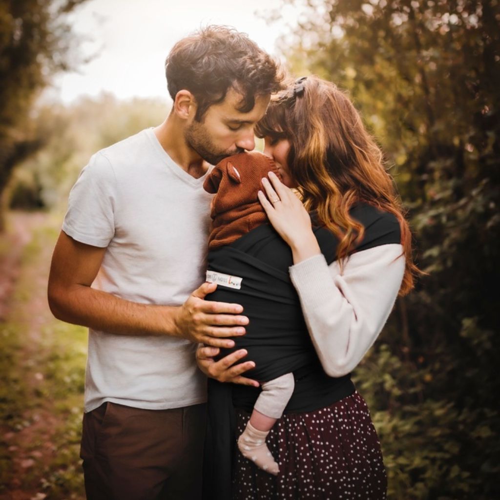 Love Radius Draagdoek Basic zwart