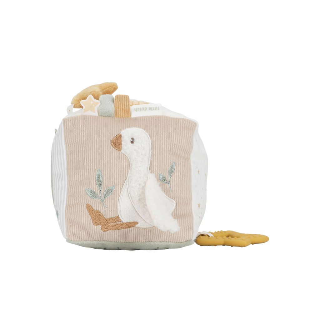 Little Dutch Activiteitenkubus Newborn Naturals