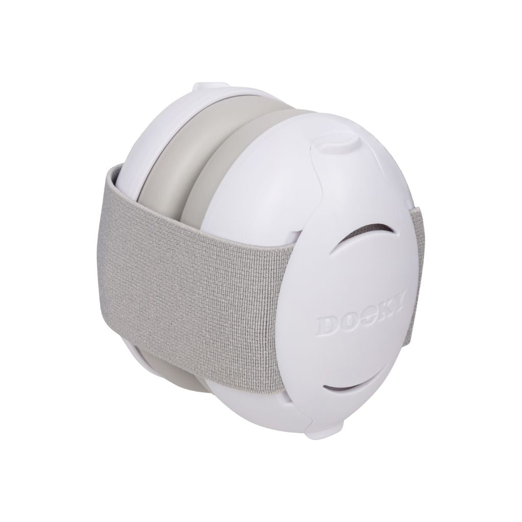 Dooky Gehoorbescherming 2-in-1 Voor Baby en Peuter wit