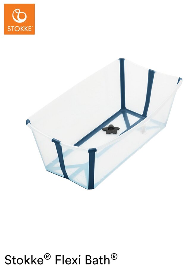 Stokke® Badje Flexi Bath® Transparent Blue
