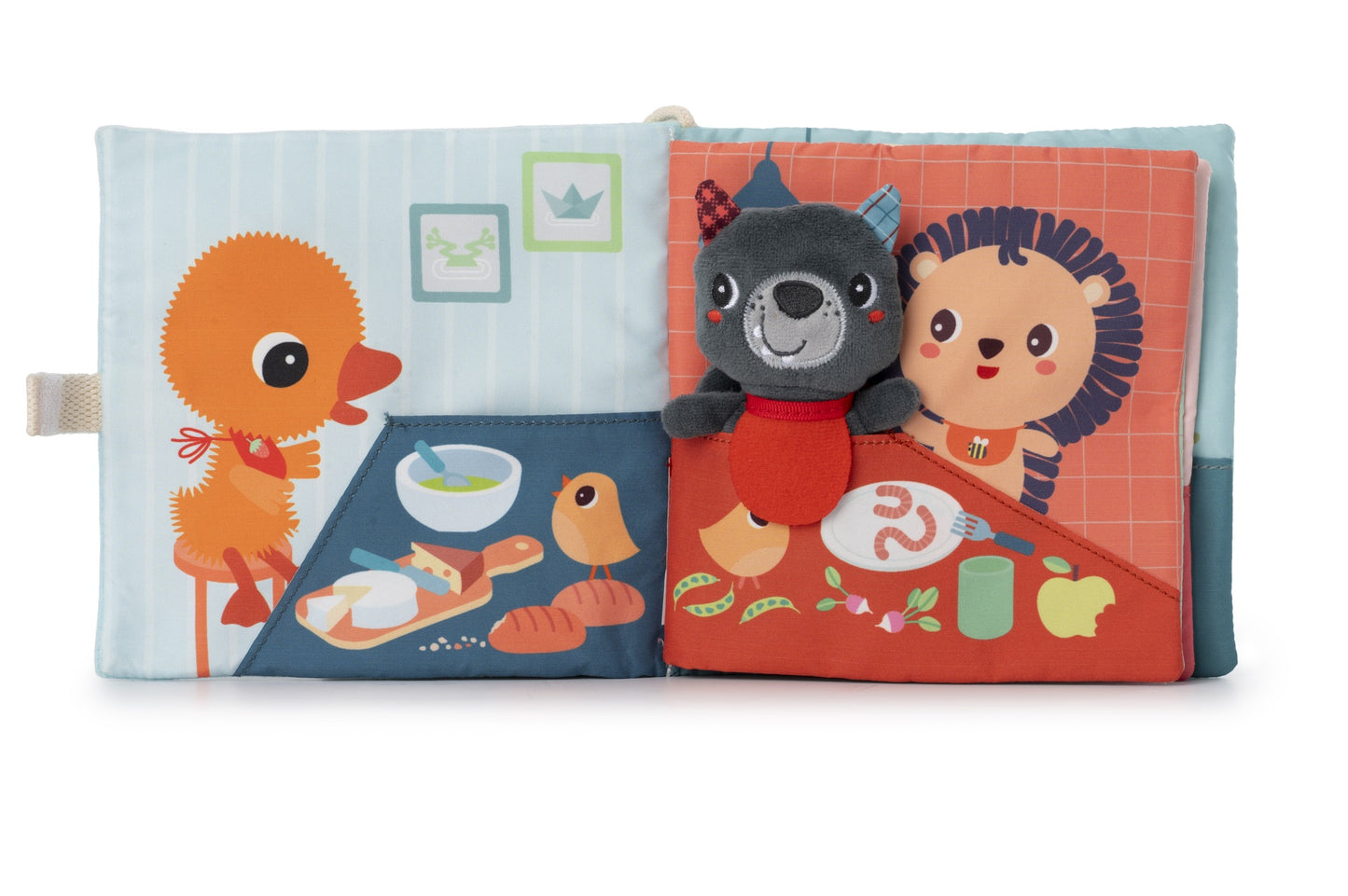 Livre Doudou Lilliputiens « Louis le Gourmand »