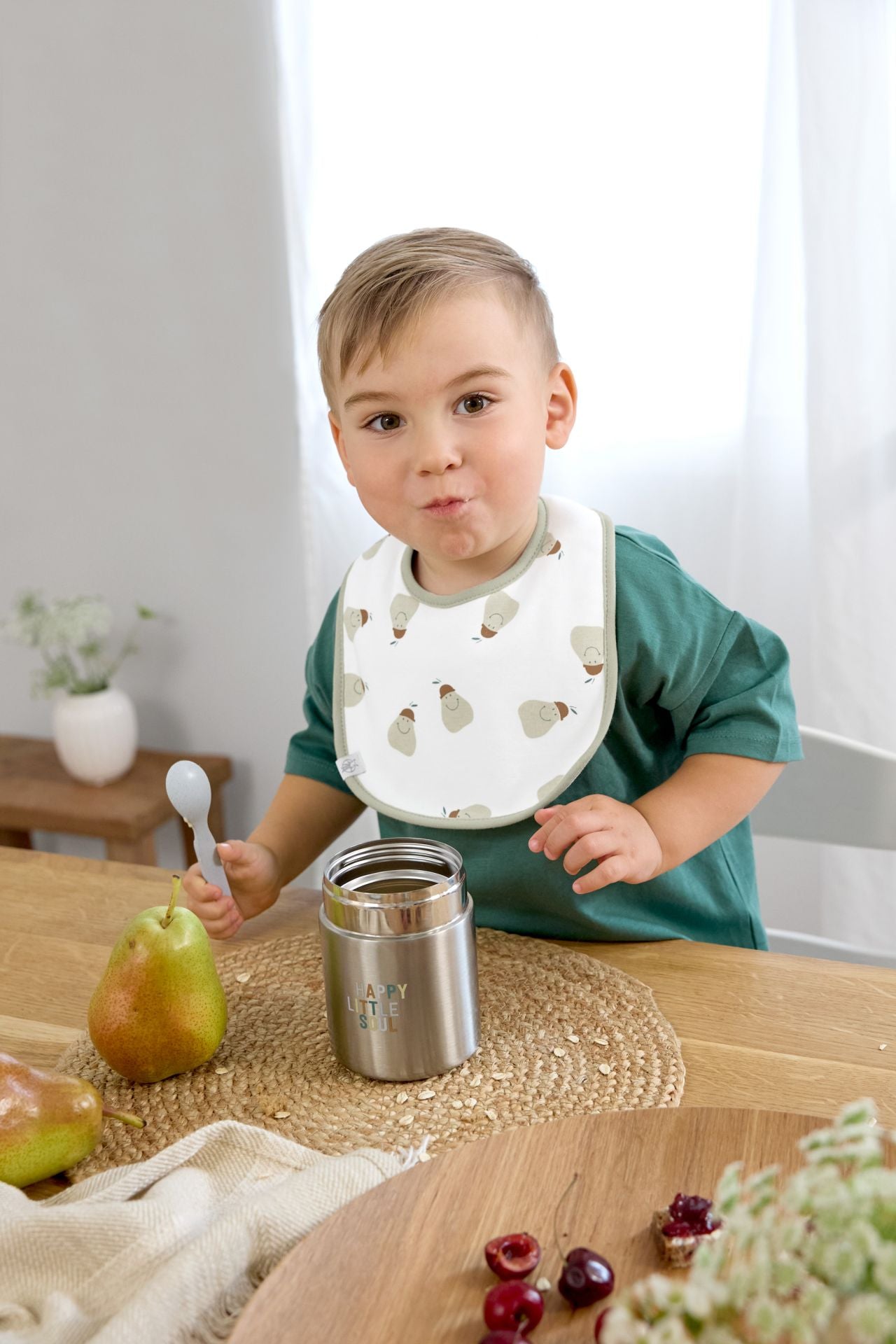 Lässig Slabbetje Happy Fruits Lemon - 5 stuks