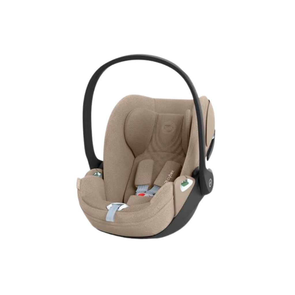 Cybex Siège-auto portable Groupe 0+ Cloud T Plus Cozy Beige