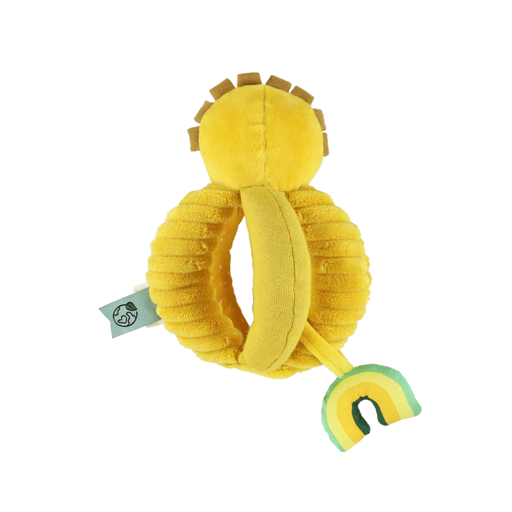 Trixie Baby Grijpbal Mr. Lion geel