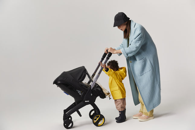 Doona Omvormbare draagbare autostoel Infant Nitro Black Groep 0+
