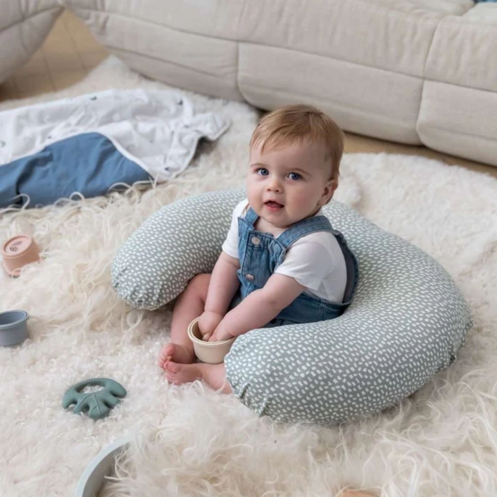 doomoo Coussin d'allaitement Softy Cloudy Kaki