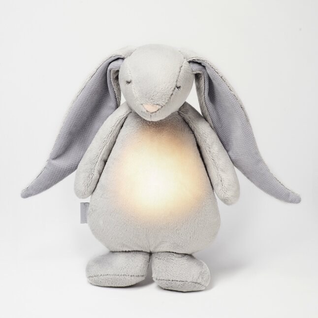 Moonie Knuffel met licht en geluid The Humming Friend Silver