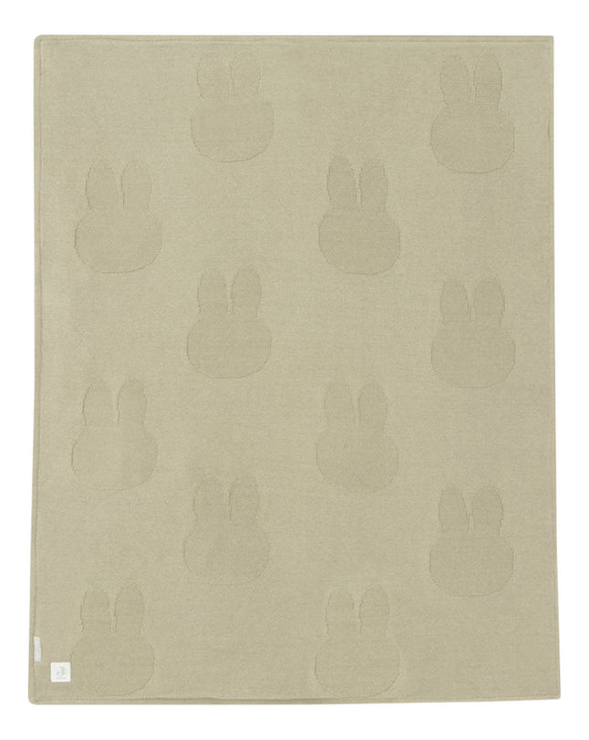 Jollein Couverture pour berceau ou parc Miffy Olive Green