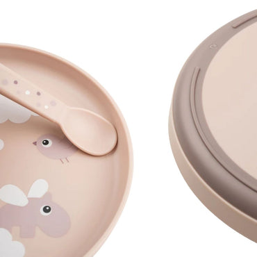 Done by Deer Assiette Happy Clouds Powder