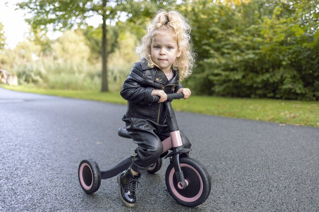 Topmark Driewieler 4-in-1 Kaya roze