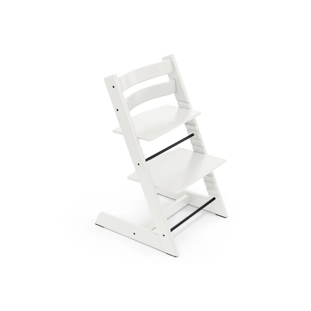 Stokke® Chaise haute Tripp Trapp® - coussin Newborn Set - arceau Baby Set blanc