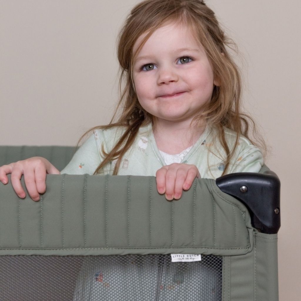 Little Dutch Lit de voyage vert olive