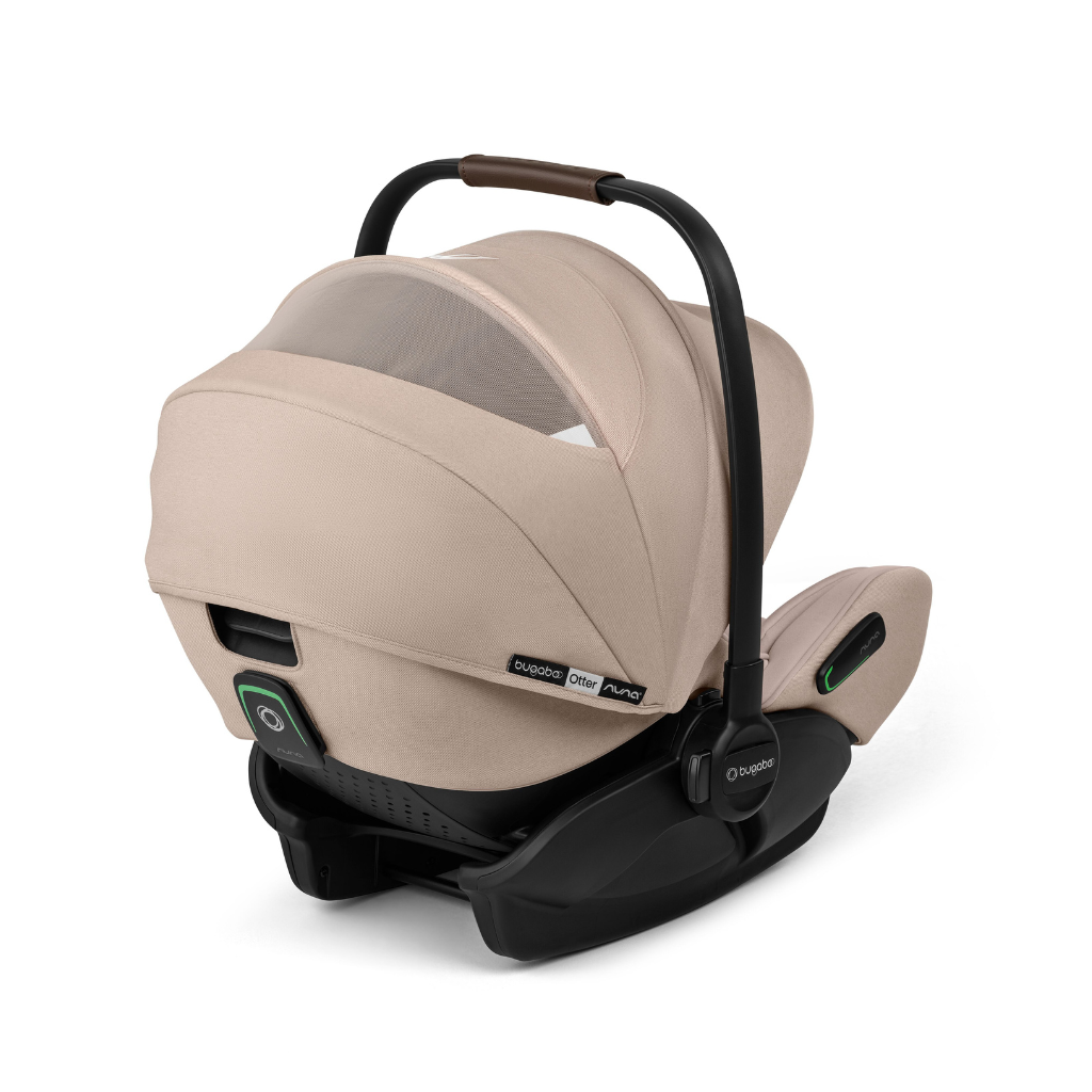 Bugaboo Draagbare autostoel Otter by Nuna R129 Groep 0+ Desert Taupe Melange