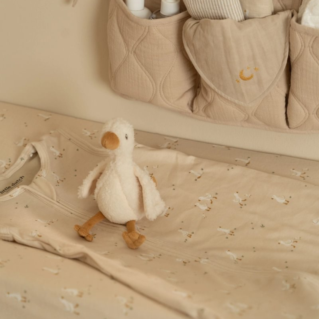 Little Dutch Sac de couchage d'été Little Goose beige 70 cm